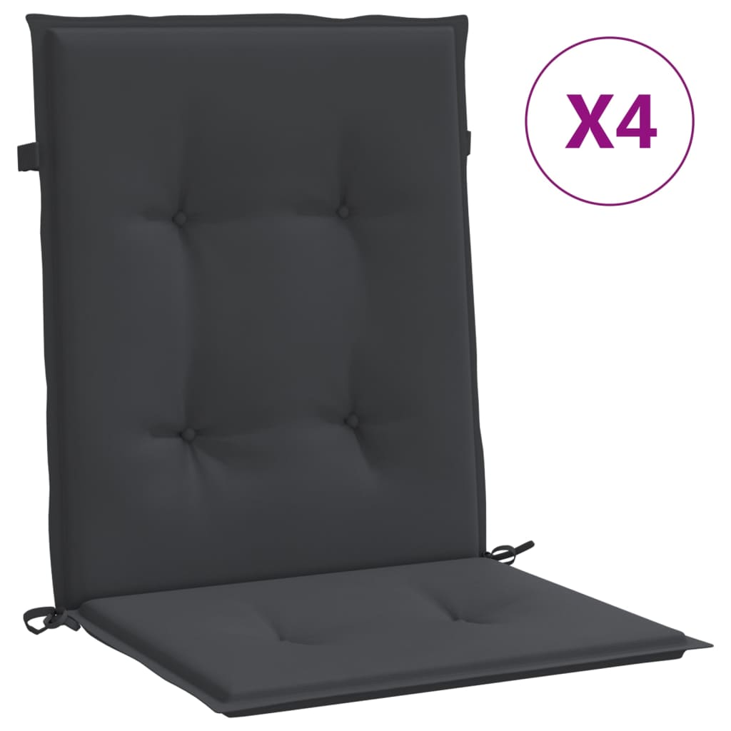vidaXL Chair Cushion Water Repellent Patio Chair Cushion Pad Oxford Fabric