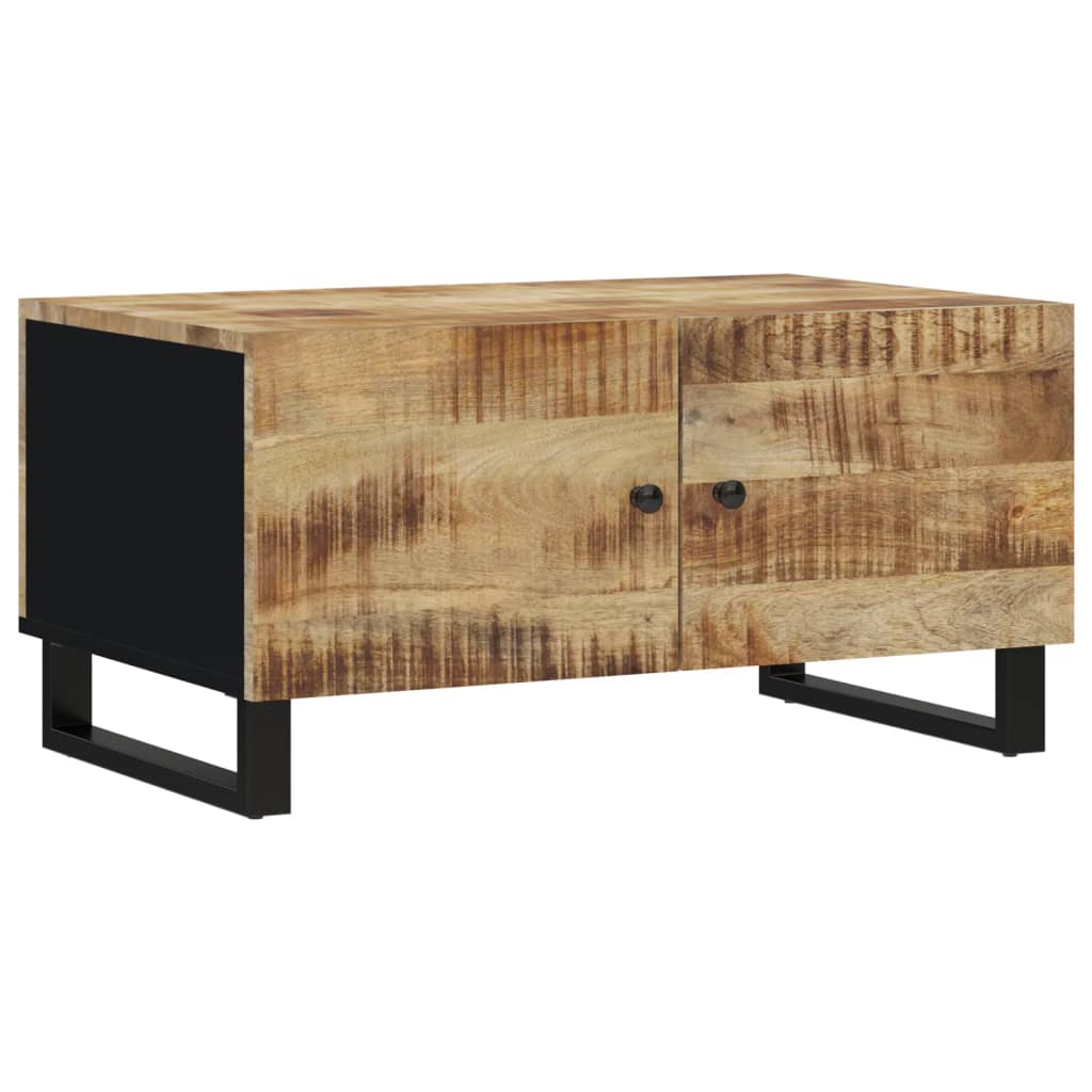 vidaXL Coffee Table Storage Sofa Side Table for Home Living Room Solid Wood