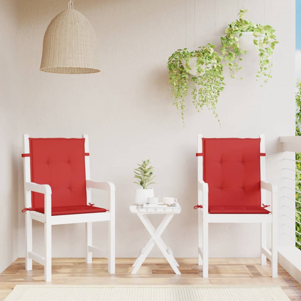 vidaXL Chair Cushion Water Repellent Patio Chair Cushion Pad Oxford Fabric