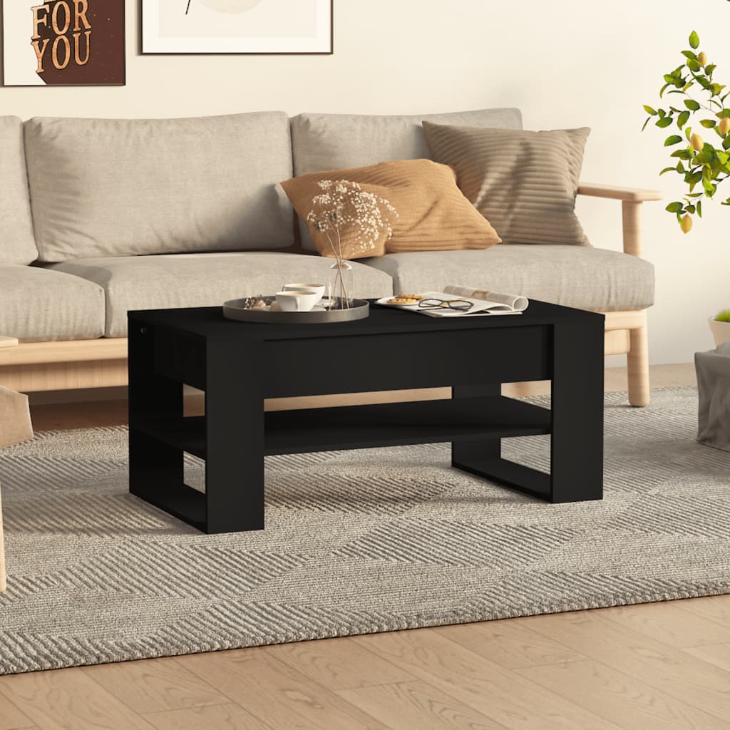 vidaXL Coffee Table Accent Table for Home Living Room Hallway Engineered Wood