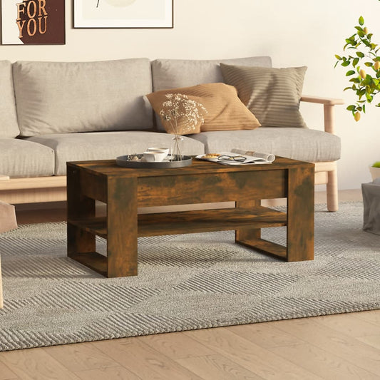 vidaXL Coffee Table Accent Table for Home Living Room Hallway Engineered Wood