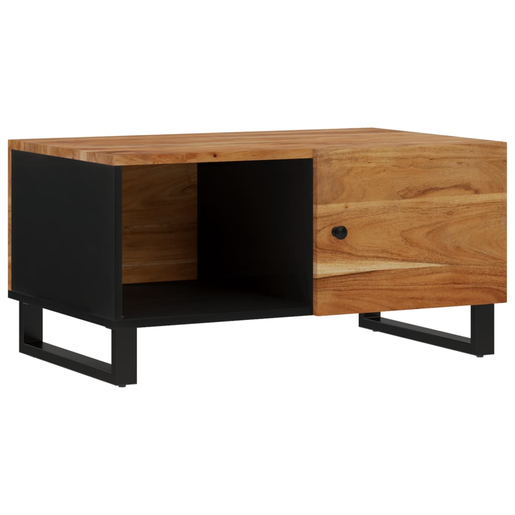 vidaXL Coffee Table Storage Sofa Side Table for Home Living Room Solid Wood